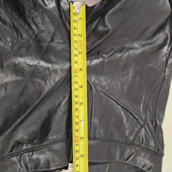 Wilfred Black Faux Leather Pants Leggings Size XS - Picture 12 of 13